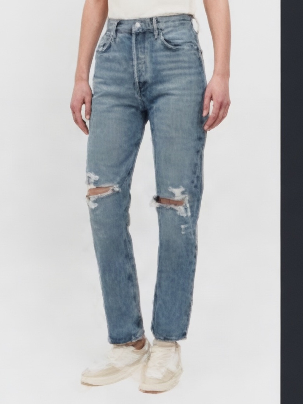 NWOT Agolde high waist straight leg jeans 23